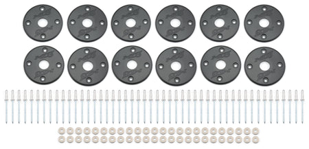 Scuff Plate Plastic Black 12-Pack MD3