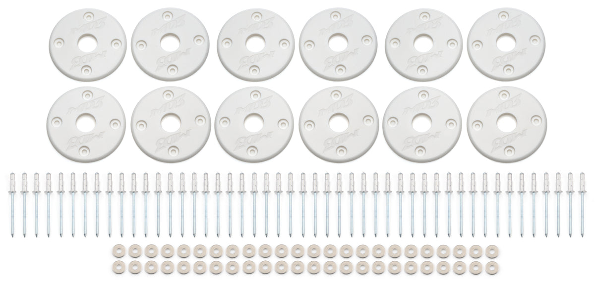 Scuff Plate Plastic White 12-Pack MD3