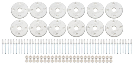Scuff Plate Plastic White 12-Pack MD3