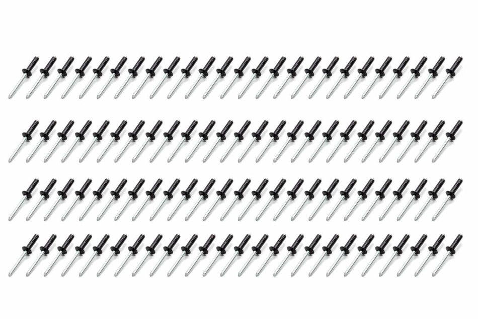 Sm Hd Rivet Black Multi -grip 100pk