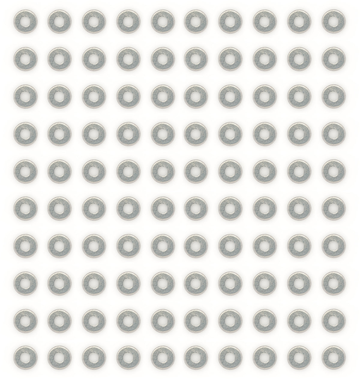 Aluminum Back Up Washer 1/8IN 100PK