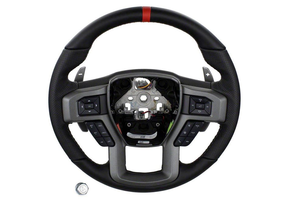 Steering Wheel Kit F150 Raptor Red 15-18