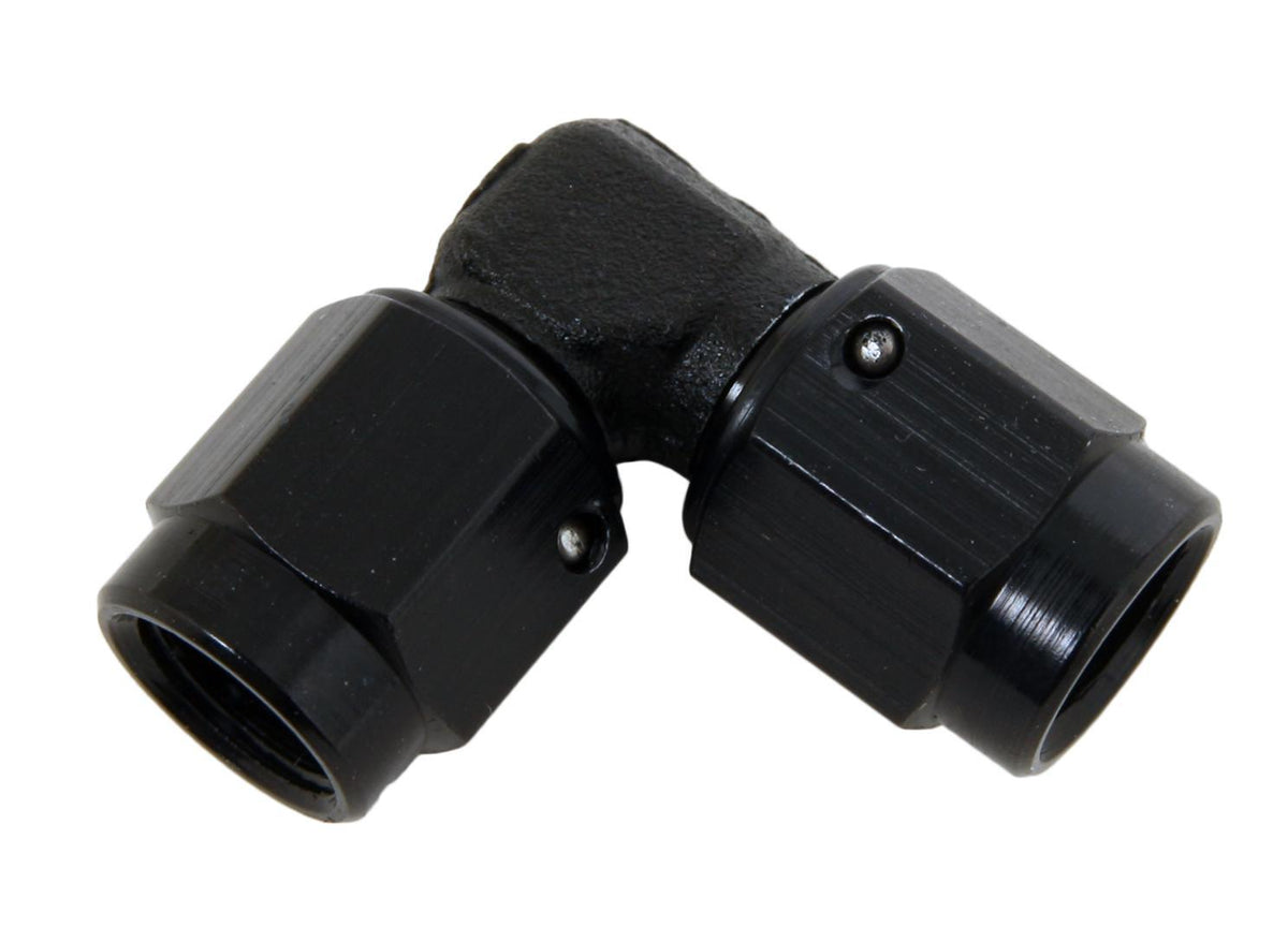3AN Coupler Female 90Deg Black