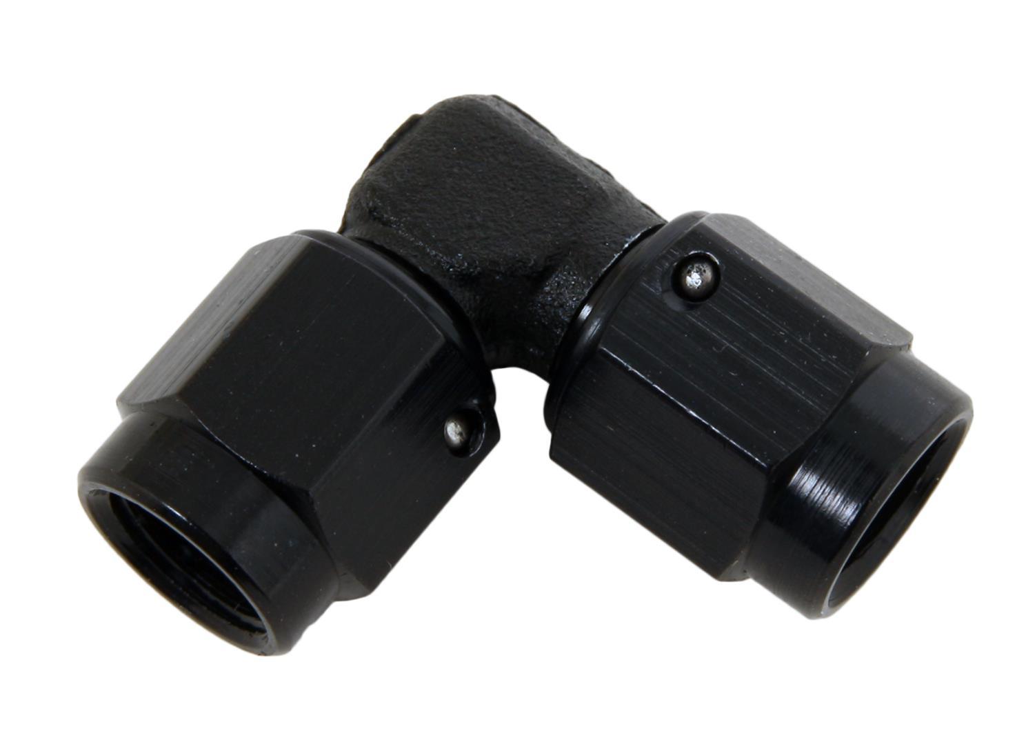 3AN Coupler Female 90Deg Black