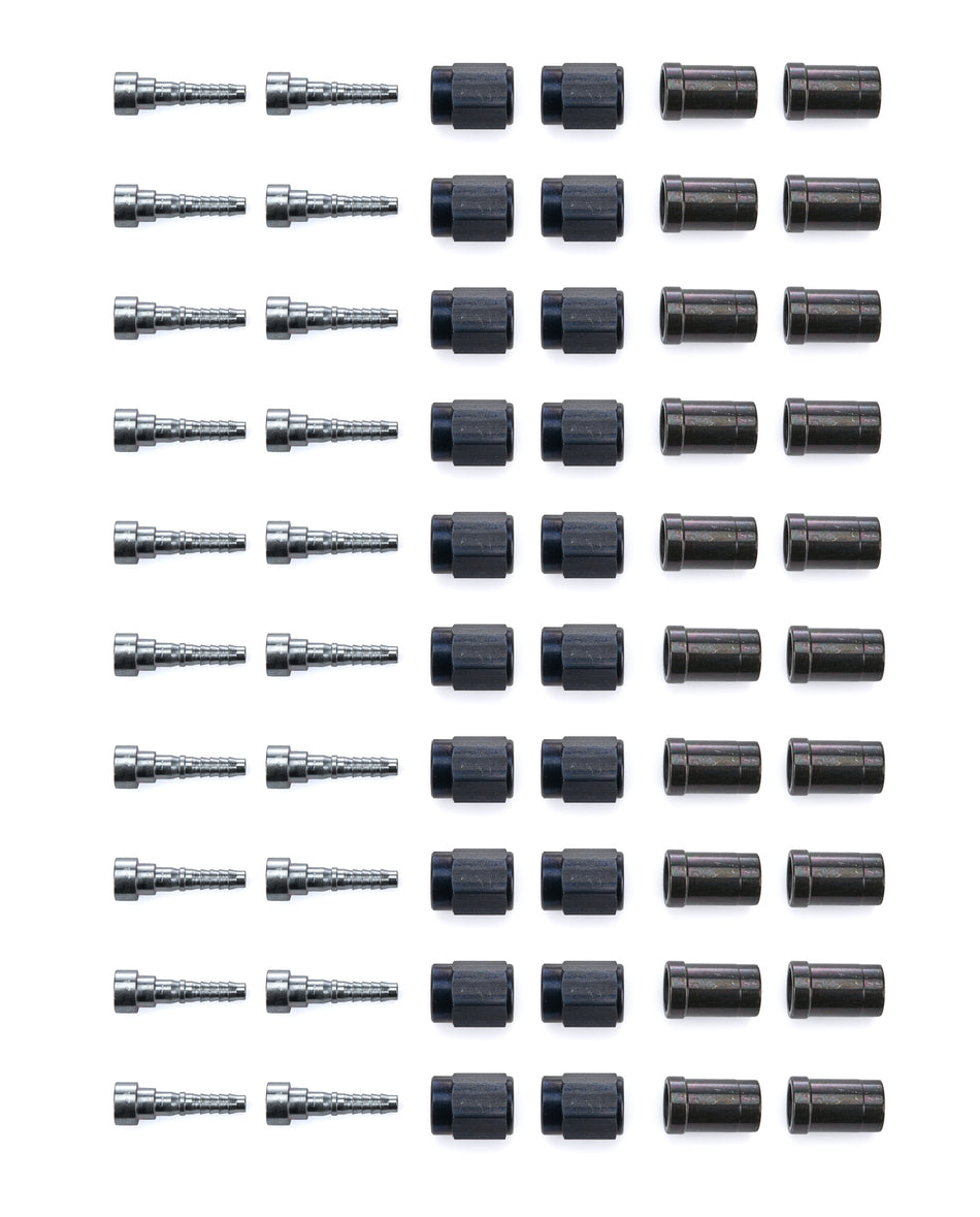 #3 Str Crimp Fitting w/Collar (20pk)