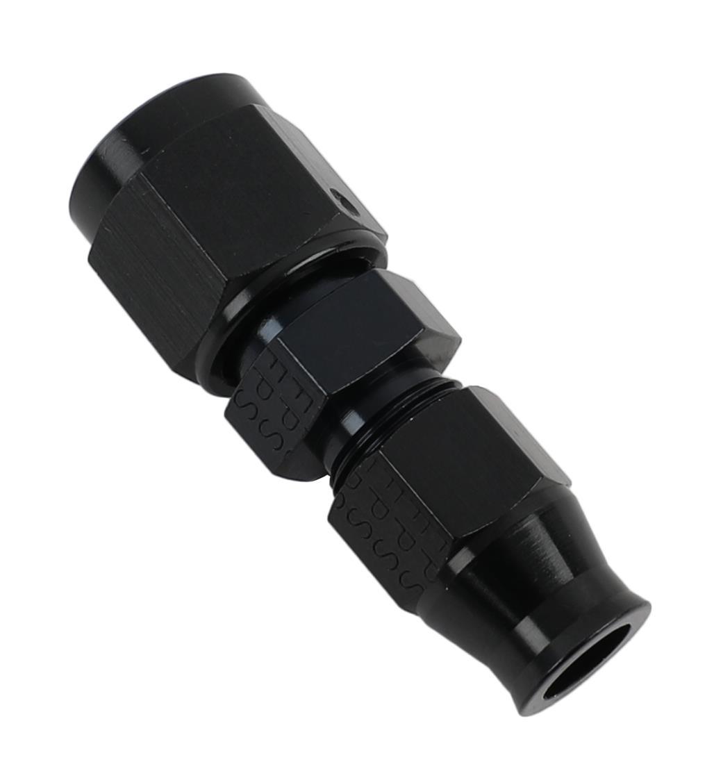 6AN Female x 5/16IN Tube Adapter Fitting Black