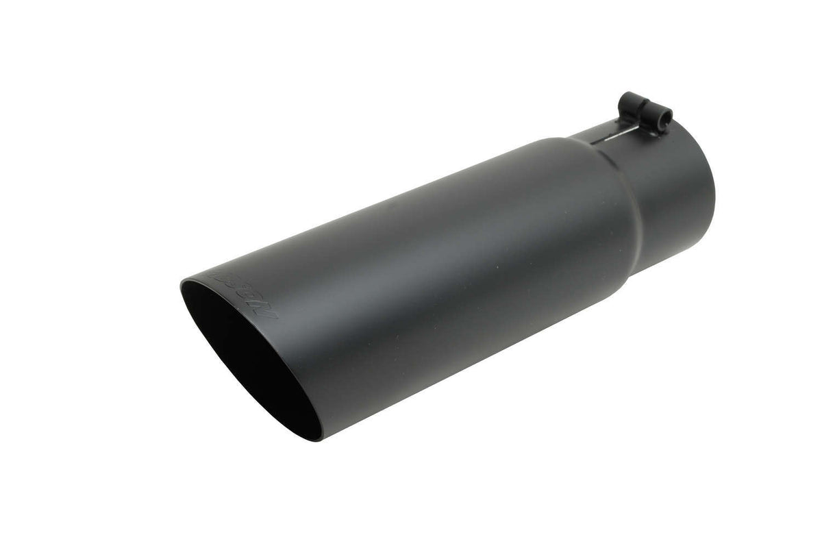 Exhaust Tip 2.25In Inlet 4.0IN Outlet Black
