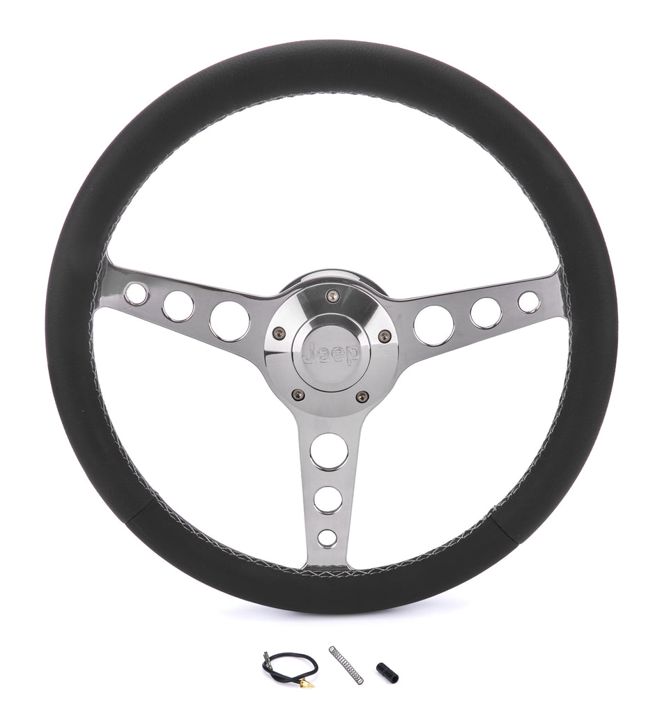 Classic Series Wheel Jeep Logo/Install Kit