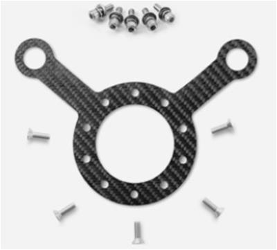 Carbon Fiber Plate w/2 Hole Switch