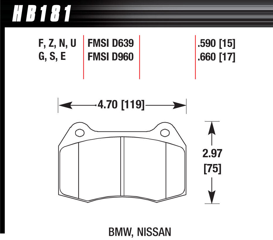 Brake Pads BMW