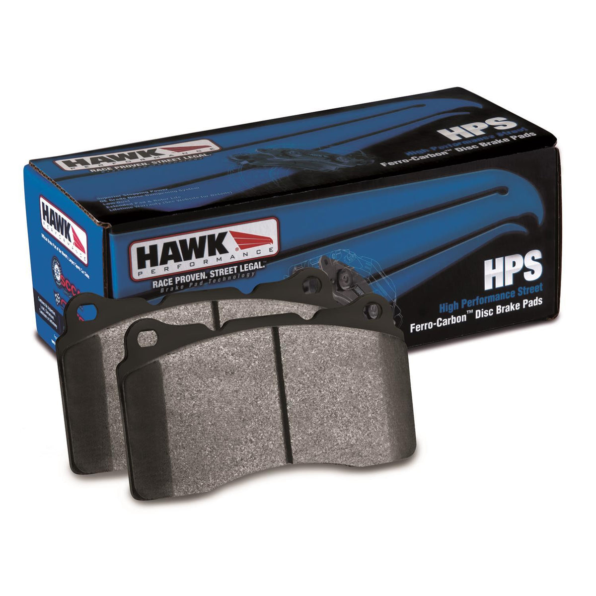 Performance Street Brake Pads Rear Crown Vic HPS