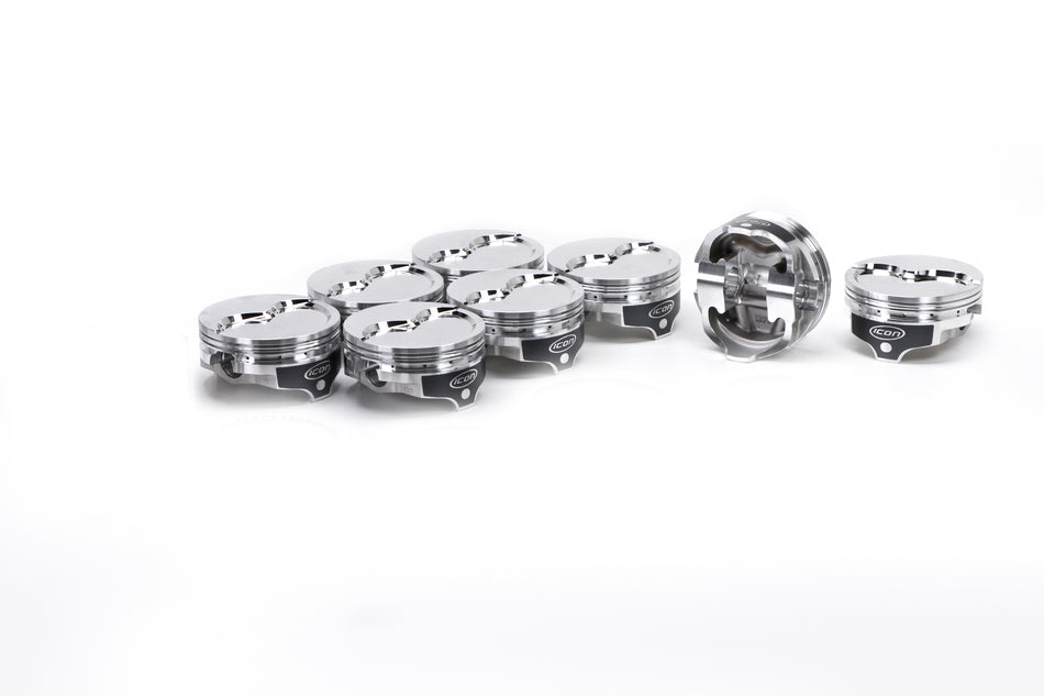 BBM Dished Piston Set 4.375 Bore -23.7cc
