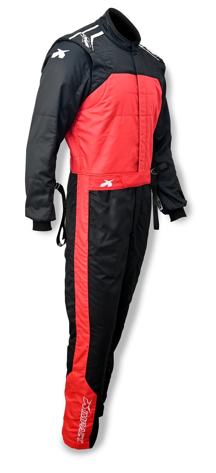 Suit Mini Racer 2.4 1pc Medium Blk/Red