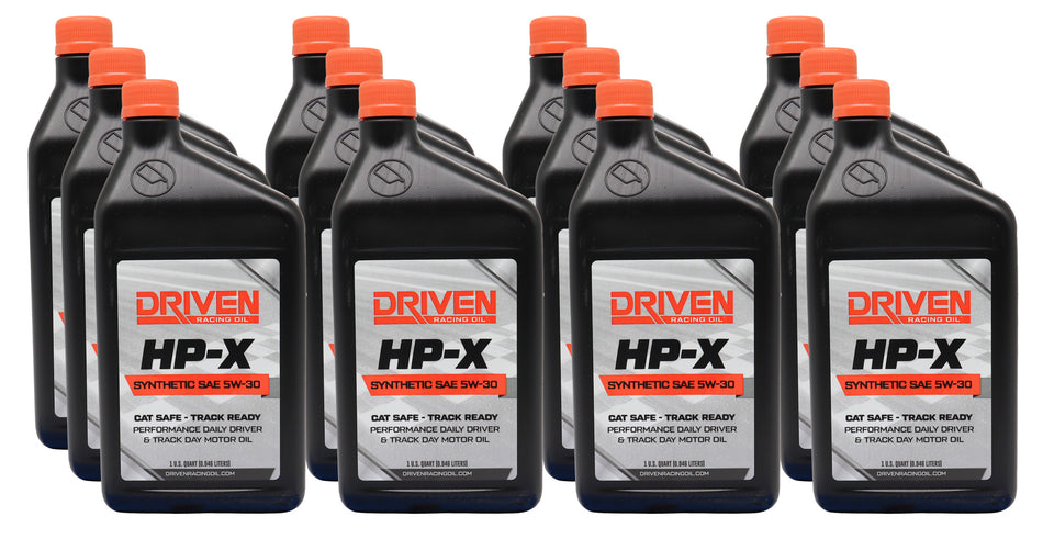 HP-X 5W30 Motor Oil Case 12/Qt