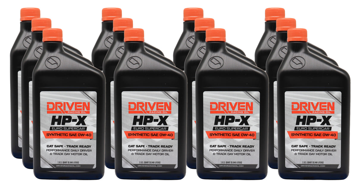 HP-X EURO 0W40 Motor Oil Case 12/Qt