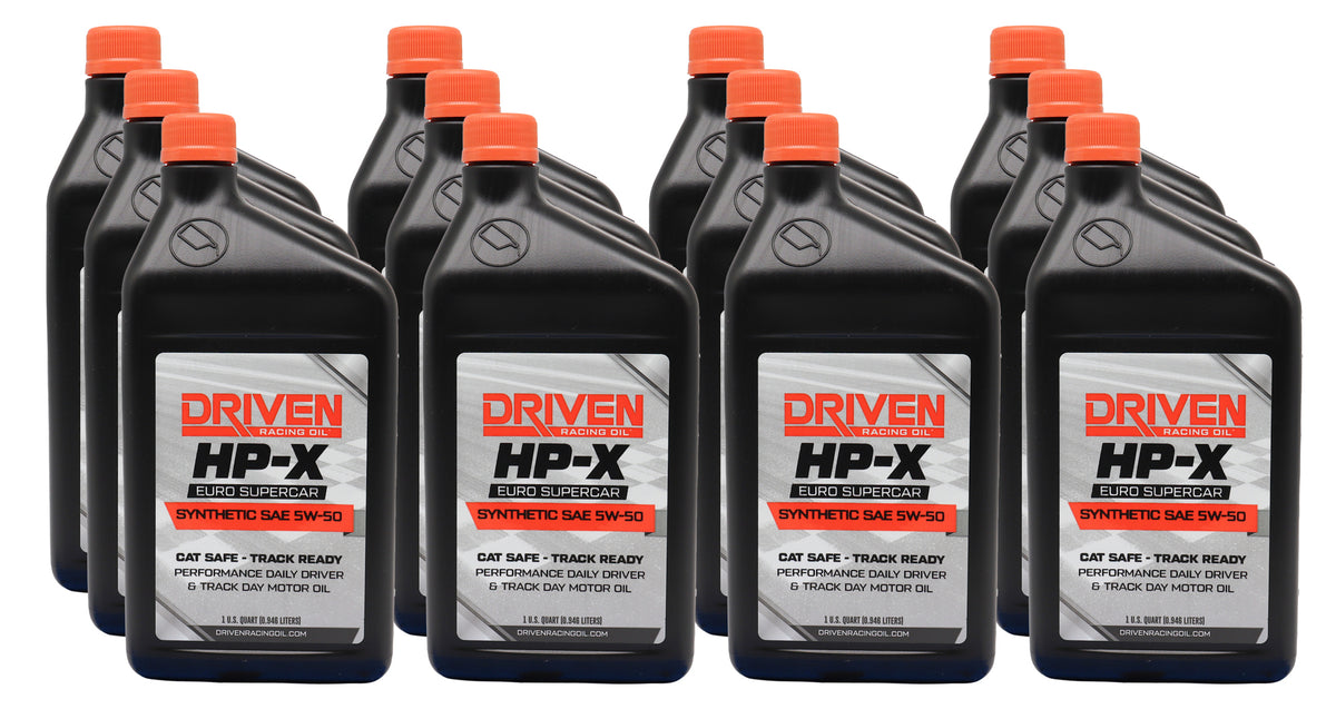 HP-X EURO 5W50 Motor Oil Case 12/Qt