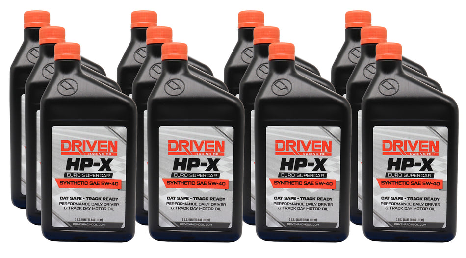 HP-X EURO 5W40 Motor Oil Case 12/Qt