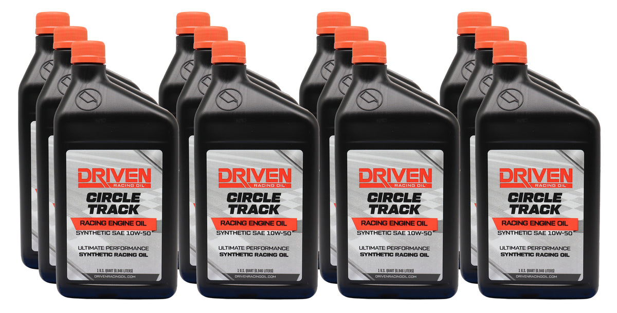 Circle Track 10W50 Oil Case 12/Qt