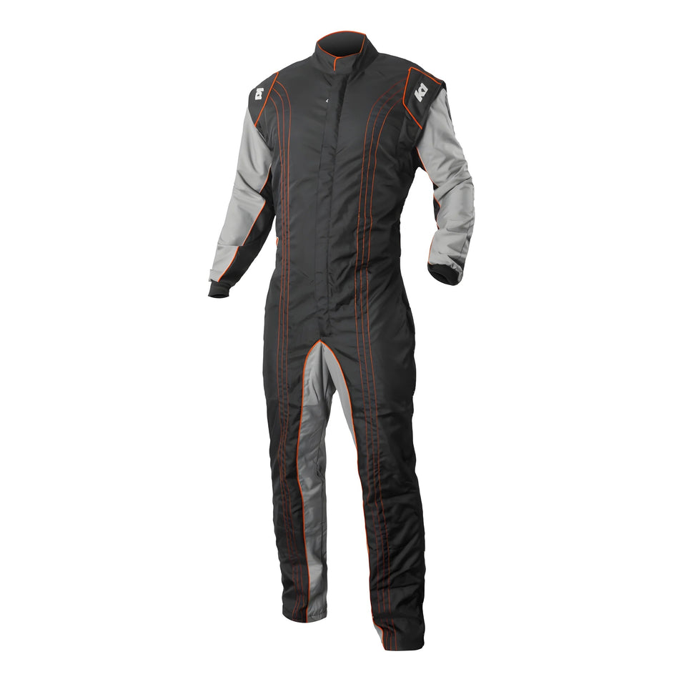 Suit Karting GK2 Youth 4X-Small Black/Orange