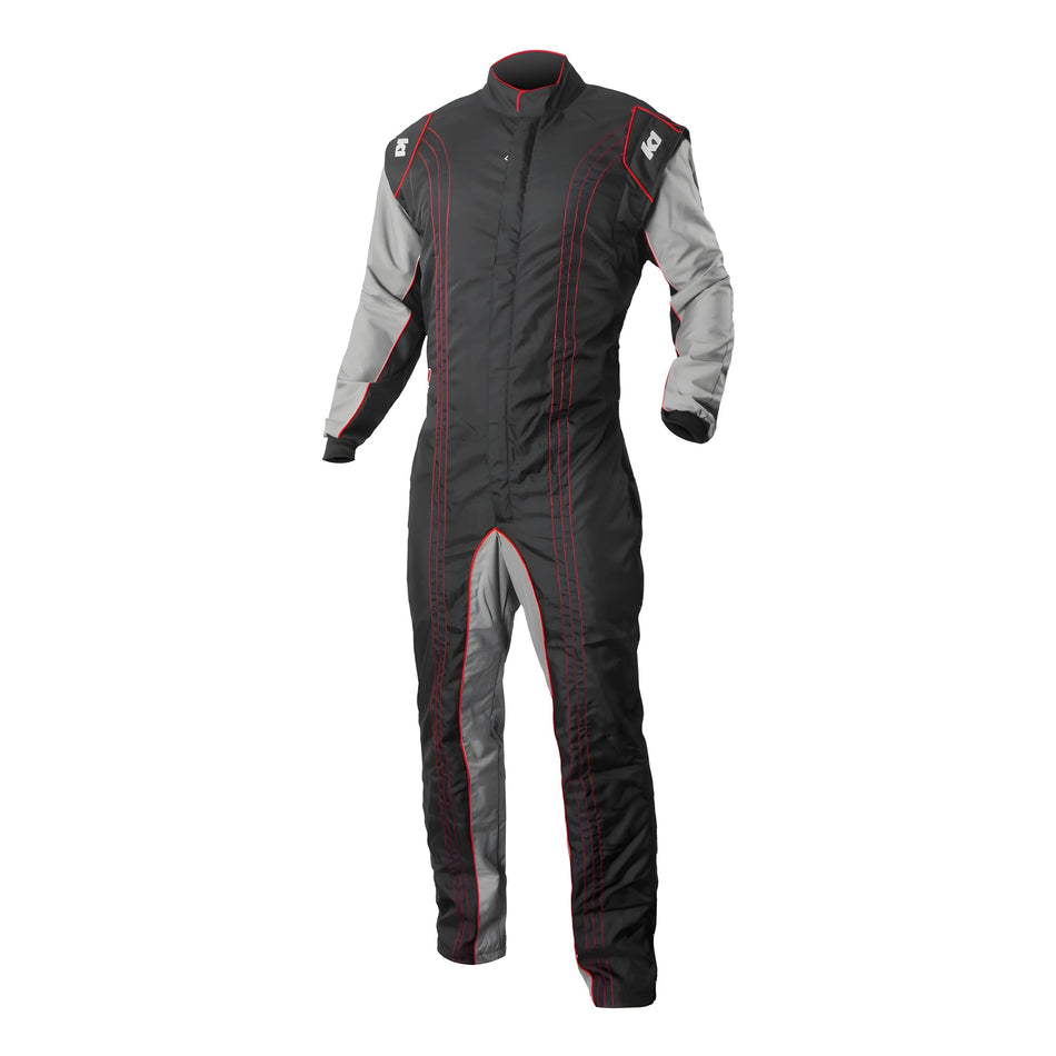 Suit Karting GK2 Adult 3X-Large Black/Red