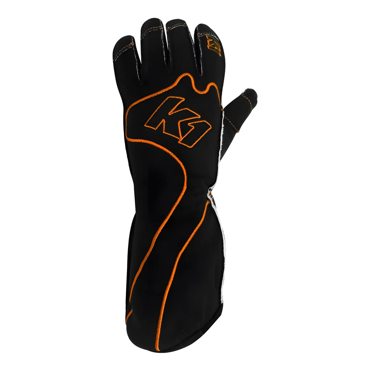 Gloves Karting Adult RS1 Medium Black/Orange