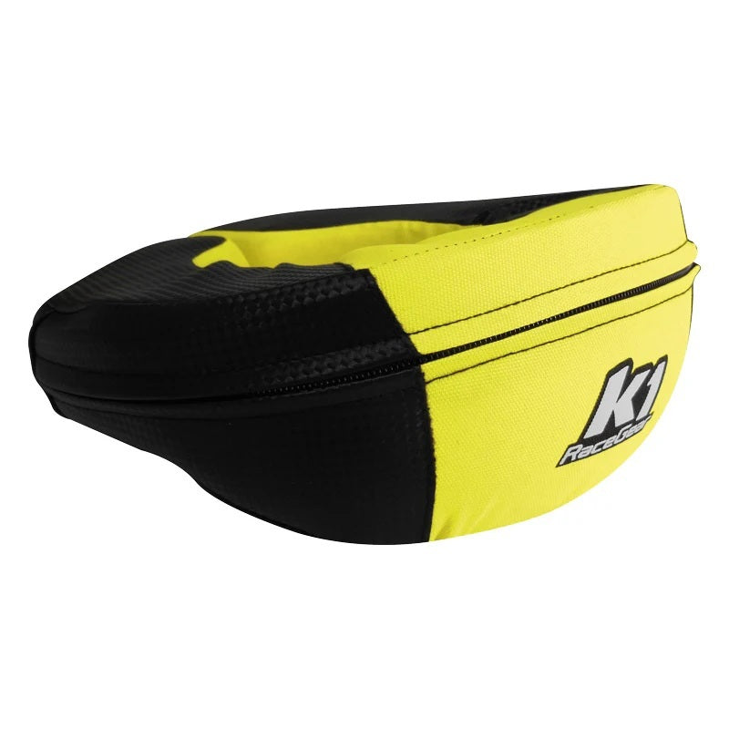 Neck Collar Karting Youth Carbon / Yellow