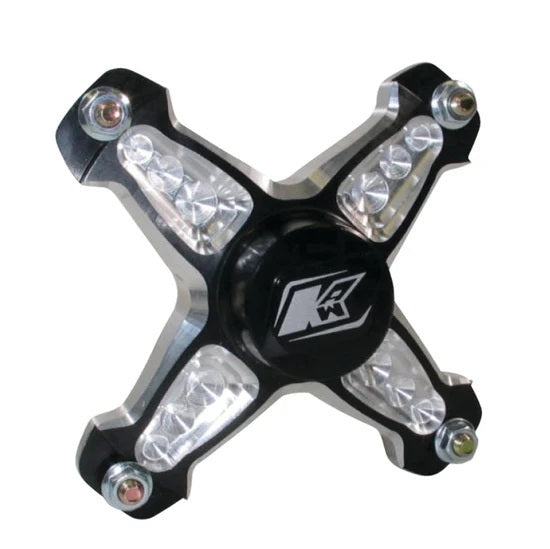 Front Hub 4 Pin Micro LH w/Bearing Black