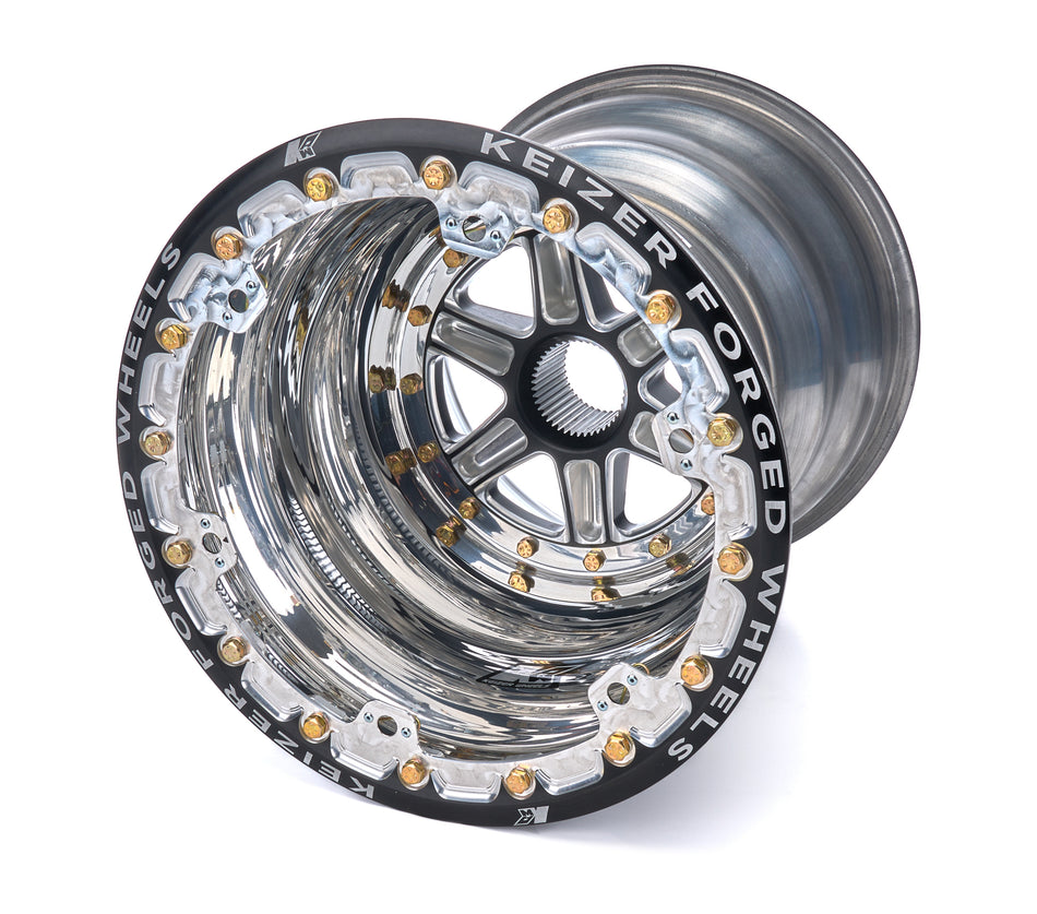 Wheel Splined 15x17 Outer Beadlock 5in BS