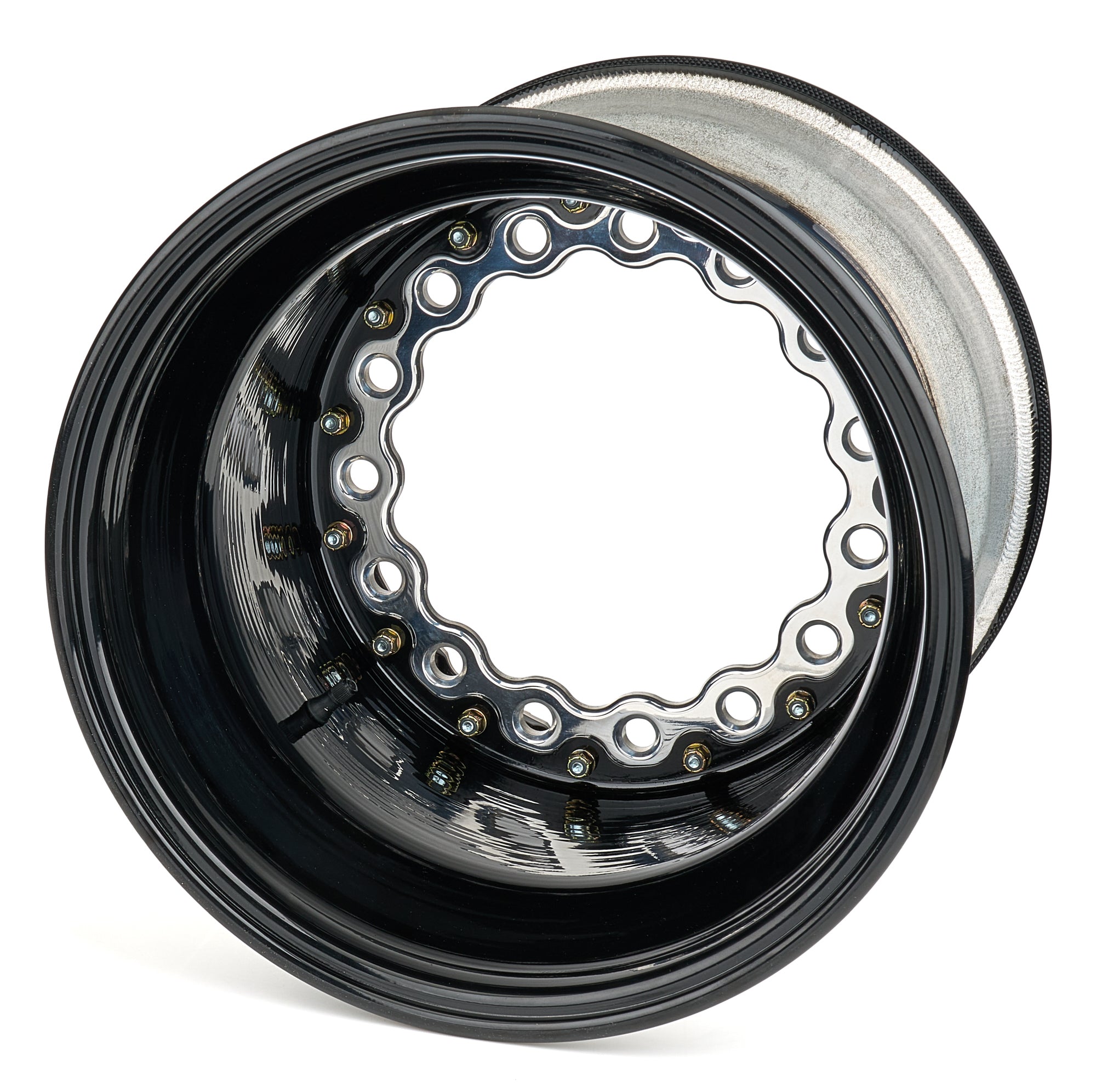 Wheel Wide 5 15x14 5in BS Forged Inner B/L Blk