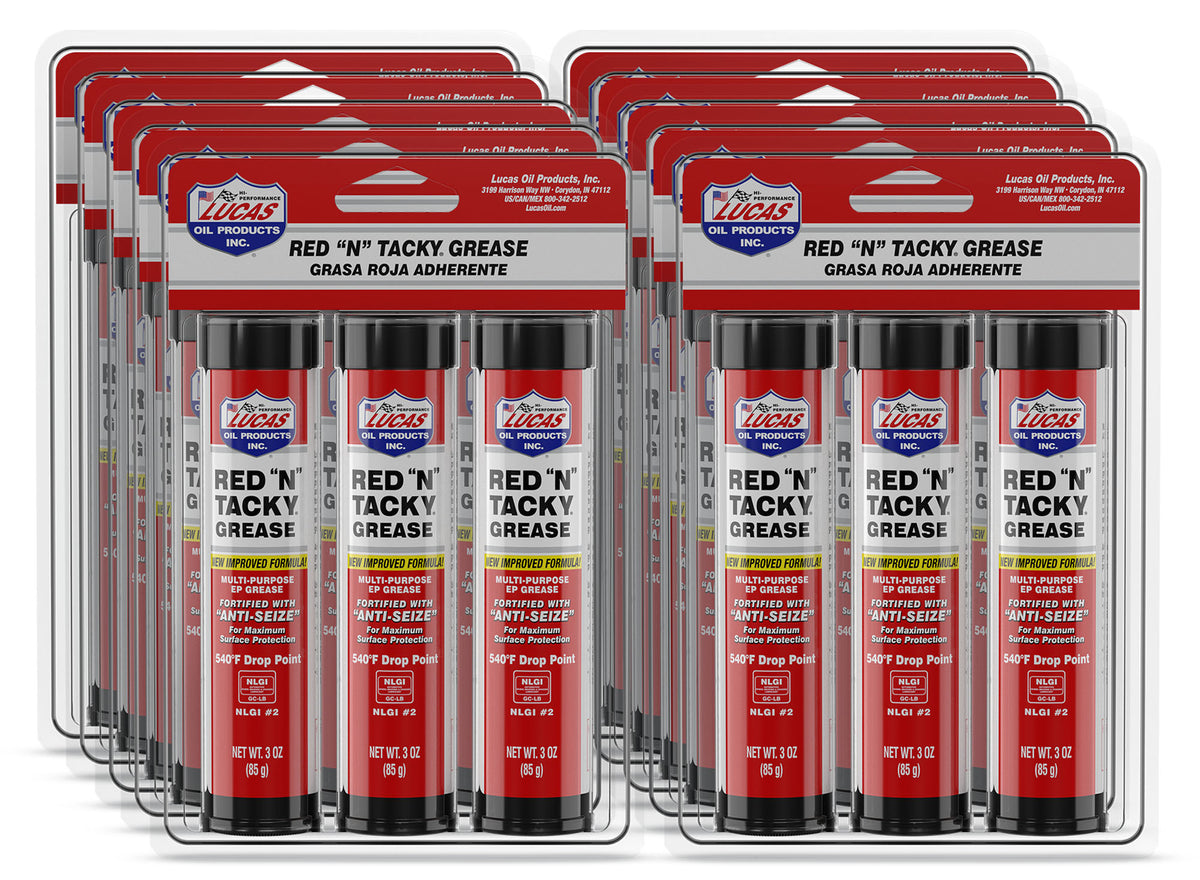 Red N Tacky Grease Case 10 x (3x3oz)