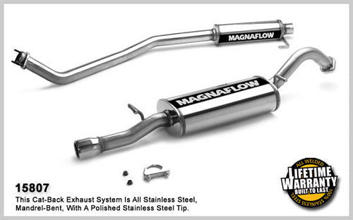 Cat-Back Exhaust 03-06 Toyota Corolla 1.8L