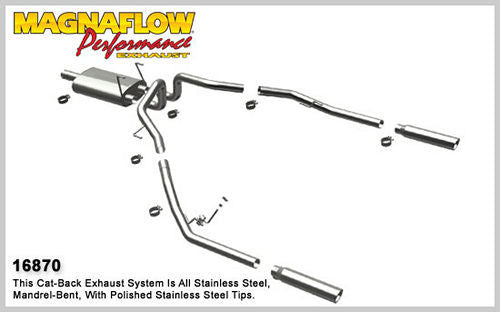 09- Dodge Ram 5.7L Cat Back Exhaust System