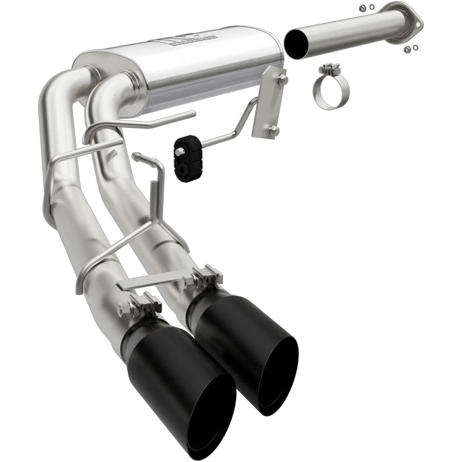 Cat-Back Exhaust 15-20 Ford F150 V6/V8 Gas Blk