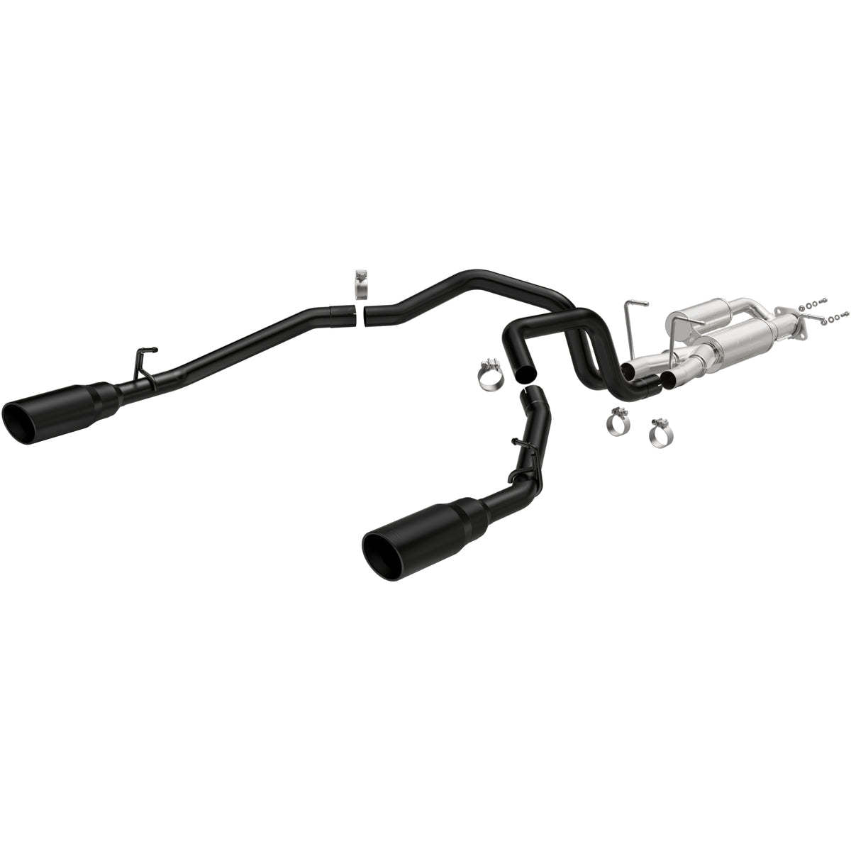 Cat-Back Exhaust 25-26 Ram 1500 3.0L Black Tips