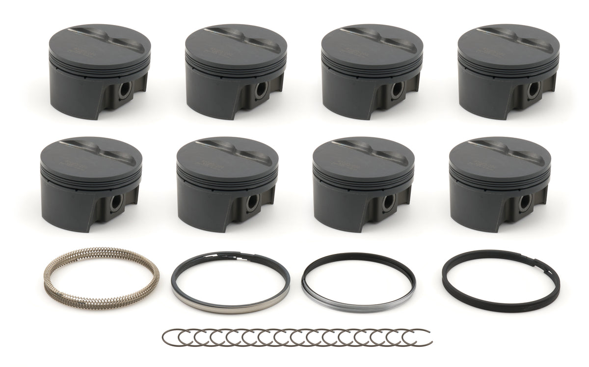 SBC FT PowerPak Piston Set 4.000 Bore -5.00cc