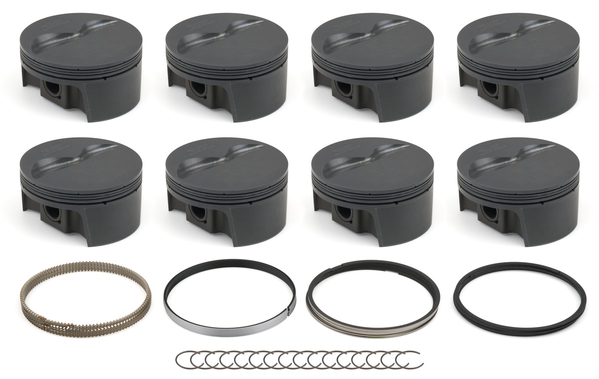 SBC FT PowerPak Piston Set 4.035 Bore -4.1cc
