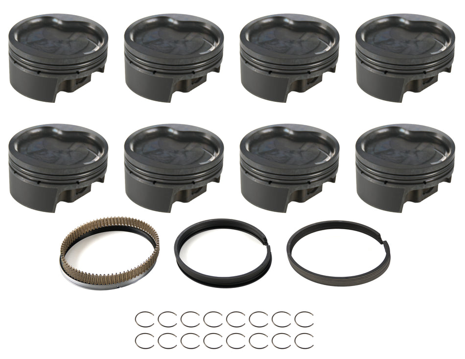 BBF PowerPak Piston Set 4.390 Bore -38.0cc