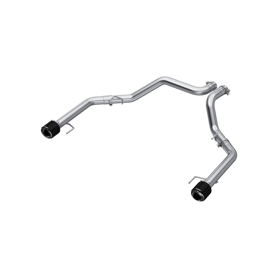 3in Axle ack Exhaust Dual Rear Exit Stainless