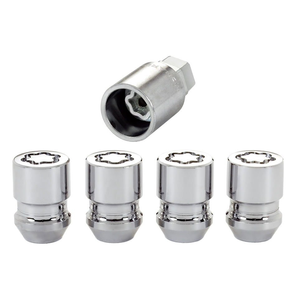 WHEEL LOCK 12MM X 1.25 CONICAL SEAT (4)