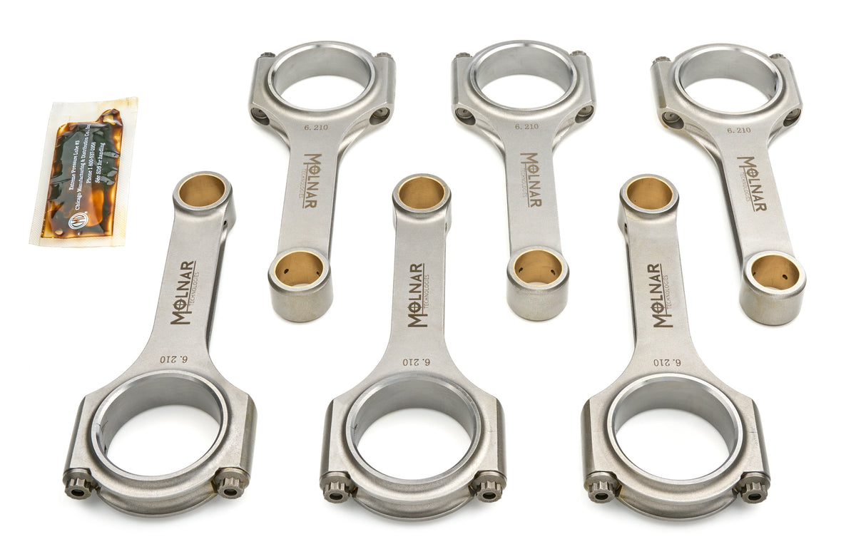 6.210 H-Beam Rod Set Ford Inline 6-Cyl.