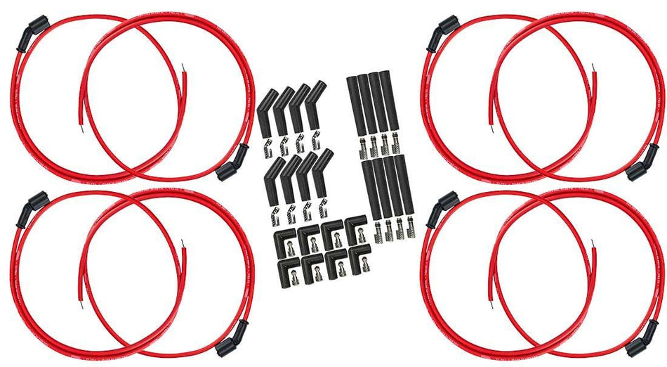 Ultra 350 Plug Wire Set - Red LS
