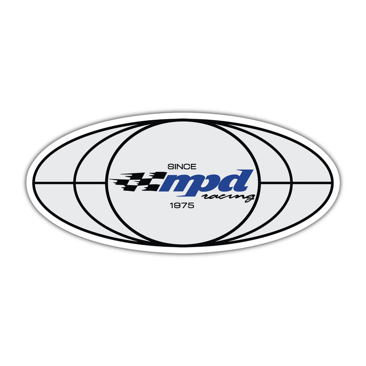 Decal Sticker Racing Logo