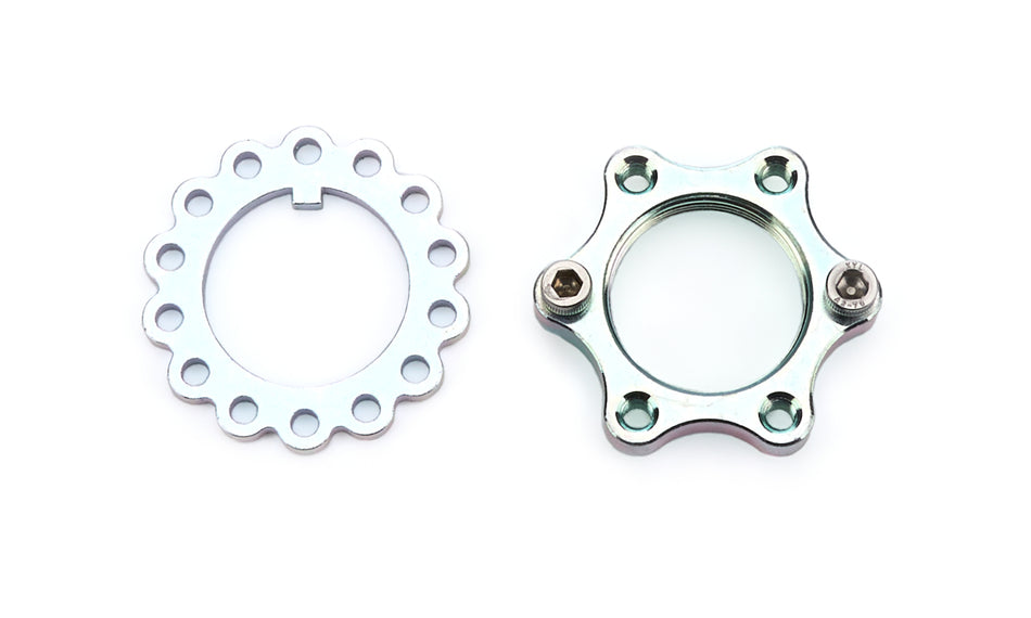 Sprint Car Spindle Nut Steel with Hardware