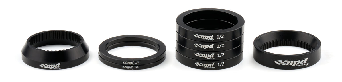 Axle Spacer System Spline Cone