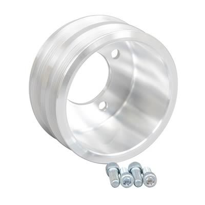 Crank Pulley SB Ford Polished