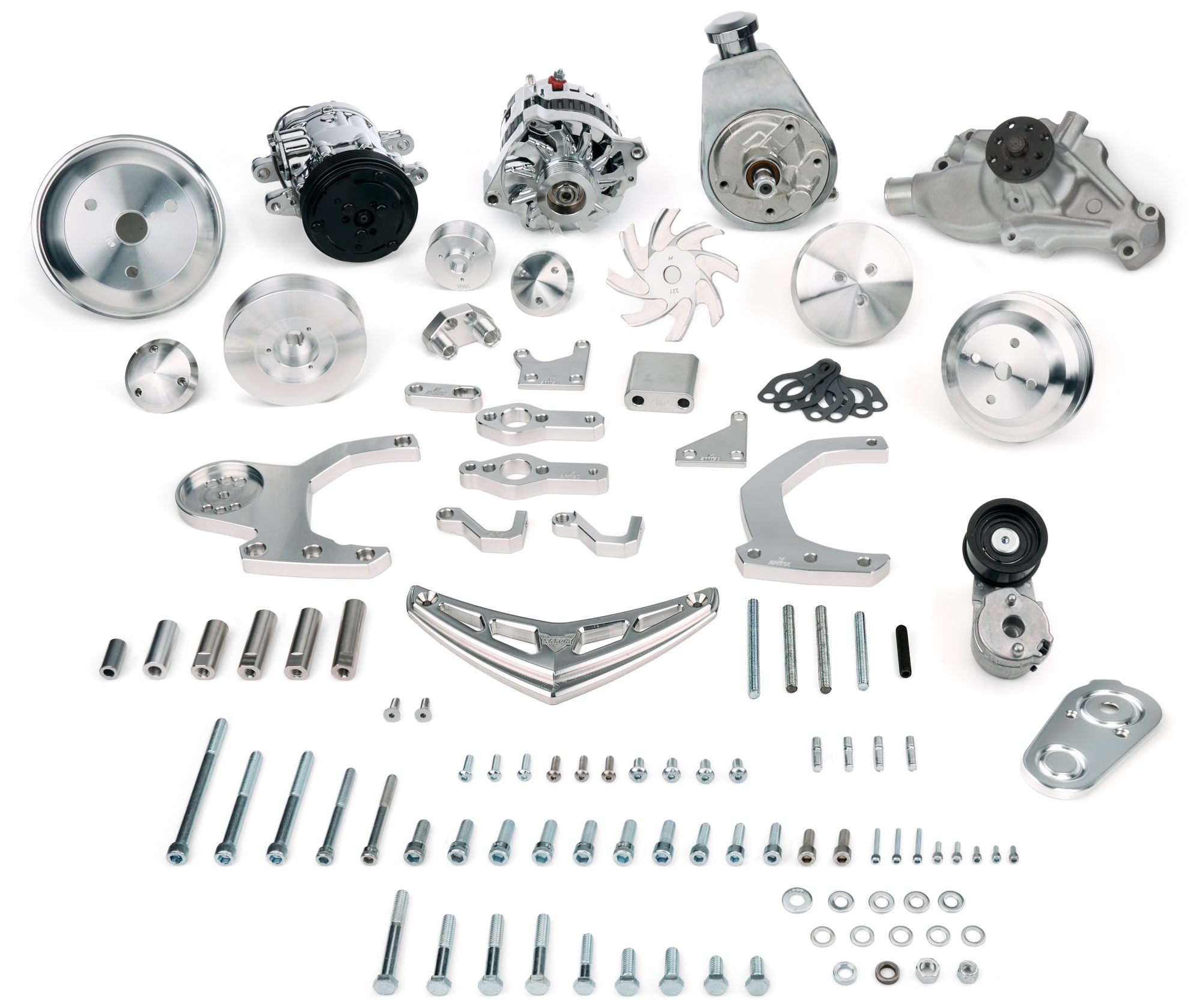 Ultra Drive 2 Pulley Kit Small Block Chevy