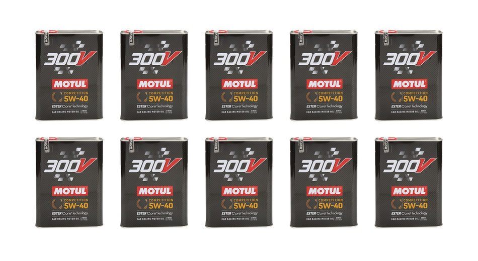 300V 5w40 Racing Oil Cas 10x2 Liters