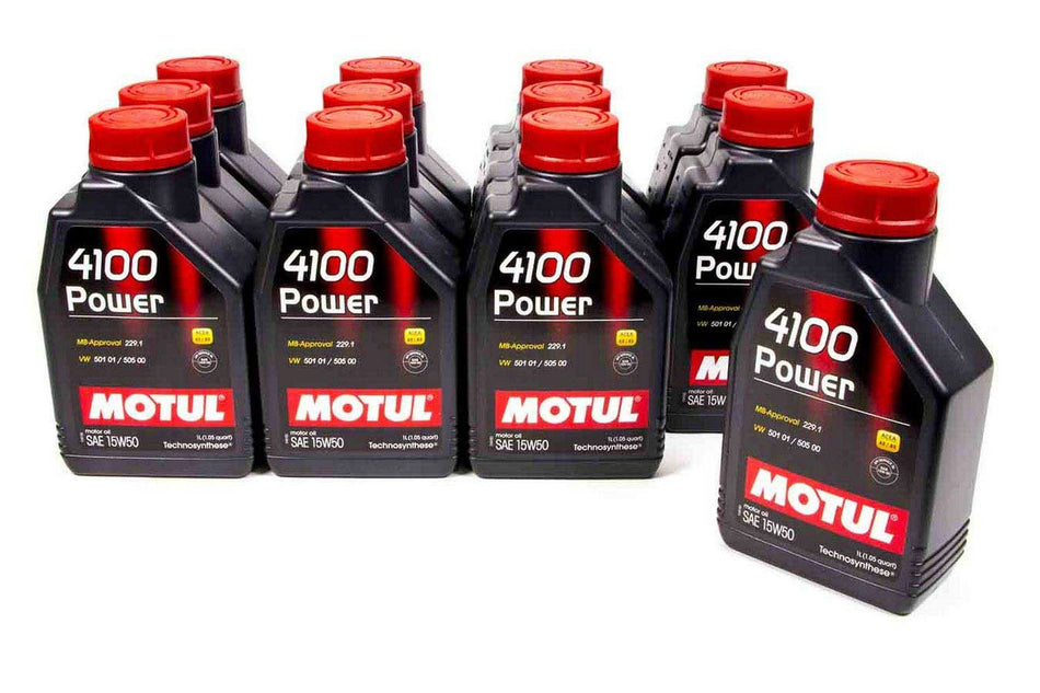 4100 Power 15w50 Oil Case 12 x 1 Liter