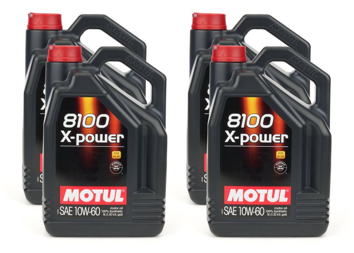8100 X-Power 10W-60 Case 4 x 5 Liter Bottle