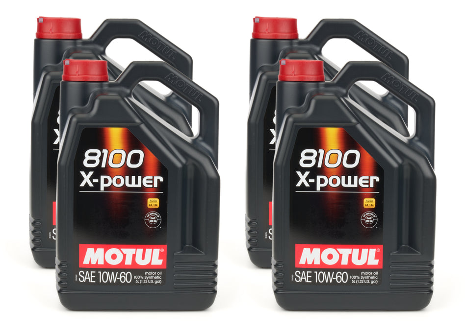 8100 X-Power 10W-60 Case 4 x 5 Liter Bottle